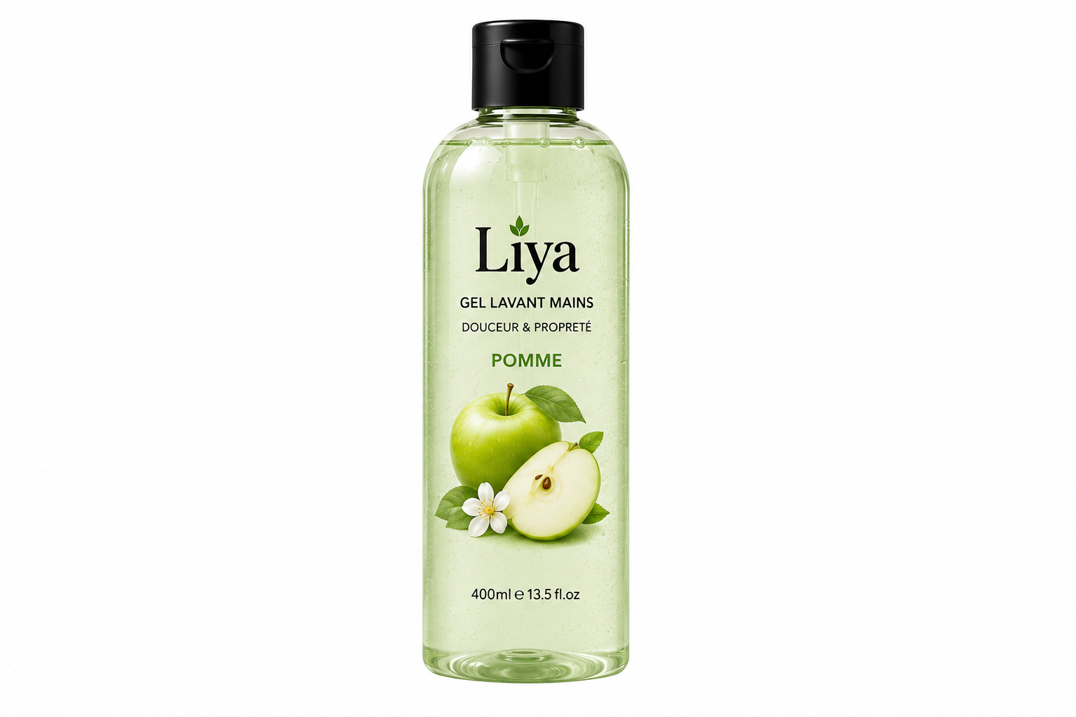 Gel lavant main Pomme