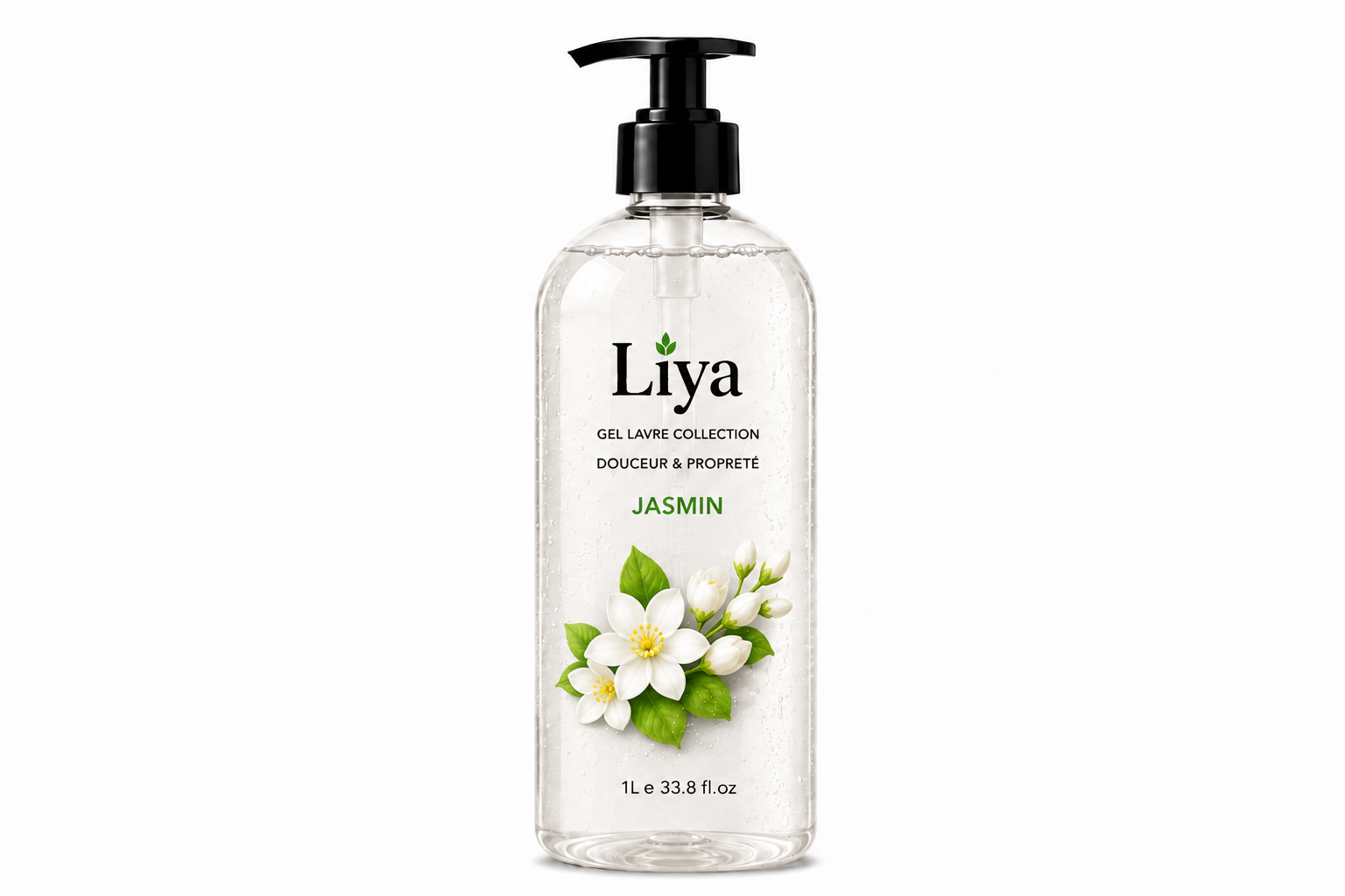 Gel lavant main Jasmin
